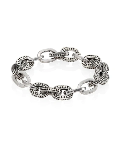 Shop John Hardy Women's Dot Sterling Silver Small Link Bracelet