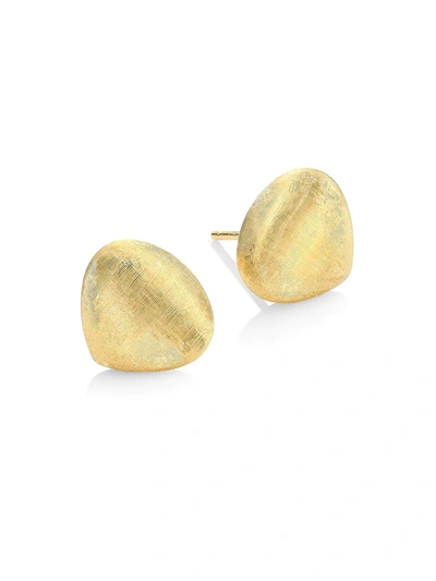 Shop Marco Bicego Women's Paradise 18k Yellow Gold Teardrop Stud Earrings
