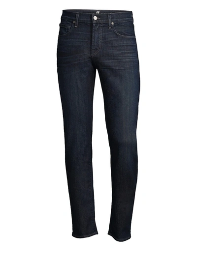 Shop 7 For All Mankind Men's Airweft Slimmy Slim-straight Fit Jeans In Perennial