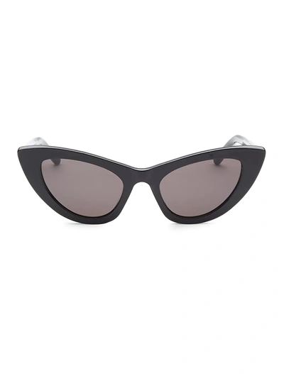 Shop Saint Laurent 52mm Black New Wave 213 Lily Sunglasses