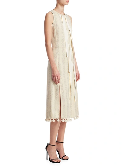 Shop Altuzarra Women's Blanche Shirt Dress In Parchment