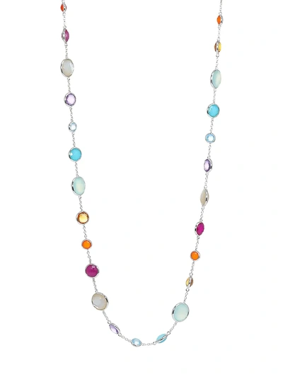 Shop Ippolita Women's Lollipop Lollitini Sterling Silver & Multi-stone Necklace