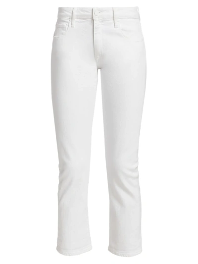 Shop Paige Jeans Women's Brigitte Mid-rise Boyfriend Jeans In Crisp White