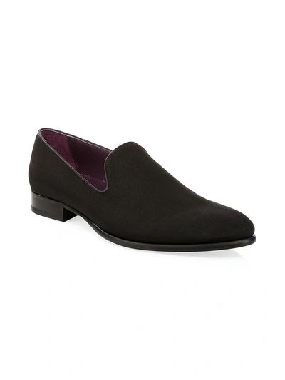 Shop To Boot New York Broadway Leather Loafers In Gros Black