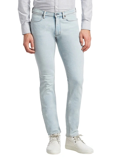 Shop Acne Studios Men's Max Slim-fit Jeans In Light Blue