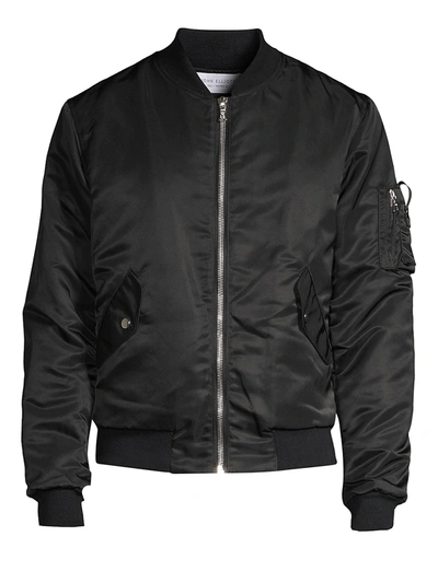 Shop John Elliott Bogota Bomber Jacket In Black