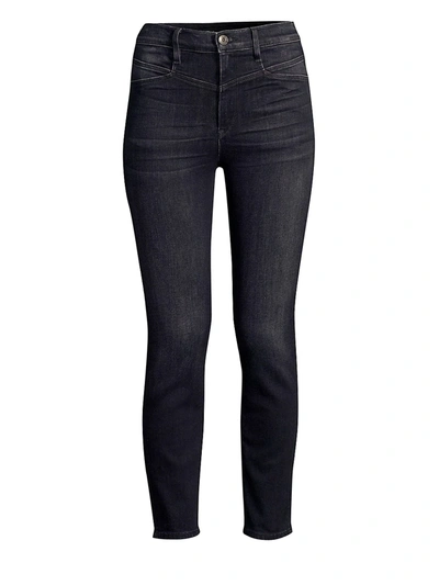 Shop 3x1 Higher Ground Jessie High-rise Straight Jeans In Raven