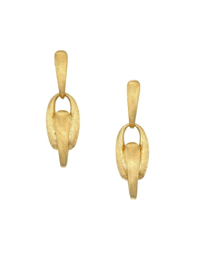 Shop Marco Bicego Lucia 18k Yellow Gold Post Earrings