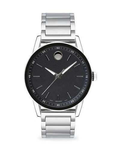 Shop Movado Museum Sport Watch In Black