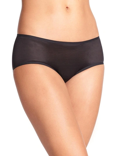 Shop Wolford Women's Sheer Touch Brief In Black