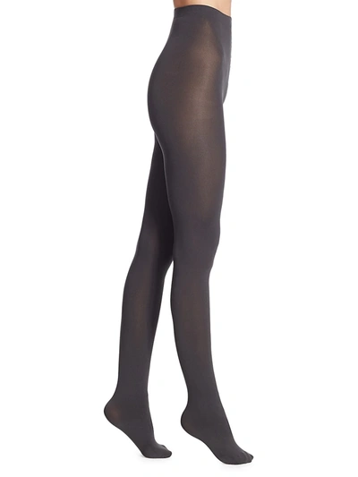 Shop Wolford Women's Mat Opaque 80 Tights In Anthracite