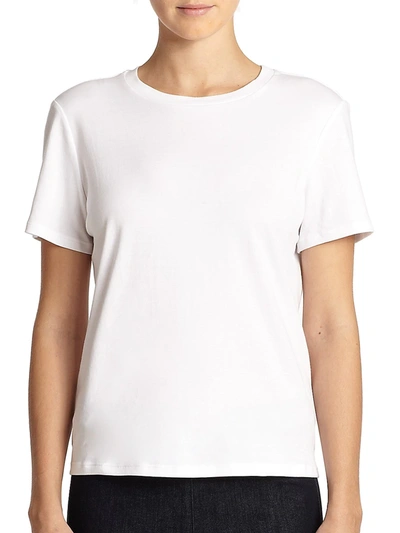 Shop The Row Wesler Cotton T-shirt In White