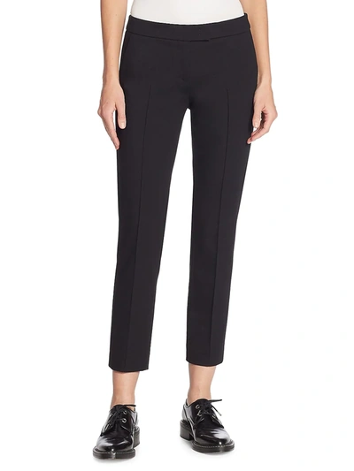 Shop Akris Punto Women's Frankie Jersey Pants In Black