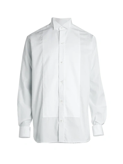 Shop Eton Men's Contemporary Fit Wing Collar Bib Front Formal Shirt In White