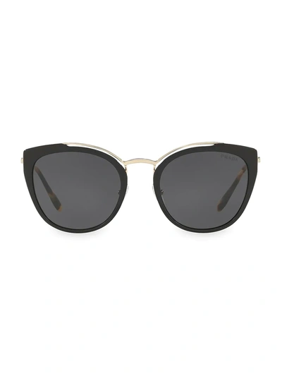 Shop Prada Conceptual 54mm Square Sunglasses In Pale Gold