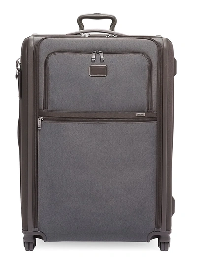 Shop Tumi Men's Alpha Extended Trip Explorer Suitcase In Anthracite
