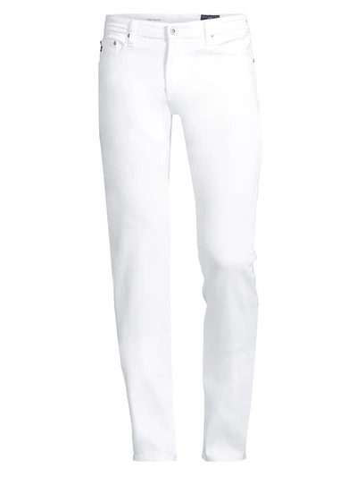 Shop Ag Men's Tellis Stretch Slim-fit Jeans In White