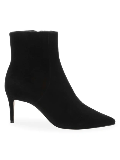 Shop Schutz Women's Bette Suede Ankle Boots In Black