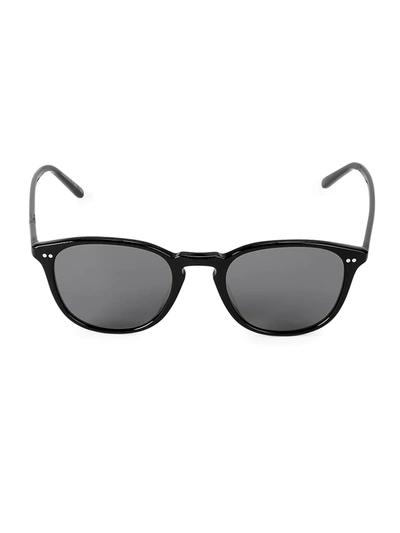 Shop Oliver Peoples Forman 51mm Square Sunglasses In Black
