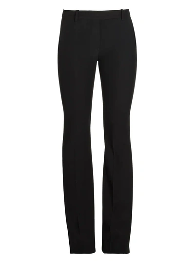 Alexander Mcqueen Pants Mcqueen Woman Color Black In Animal Print