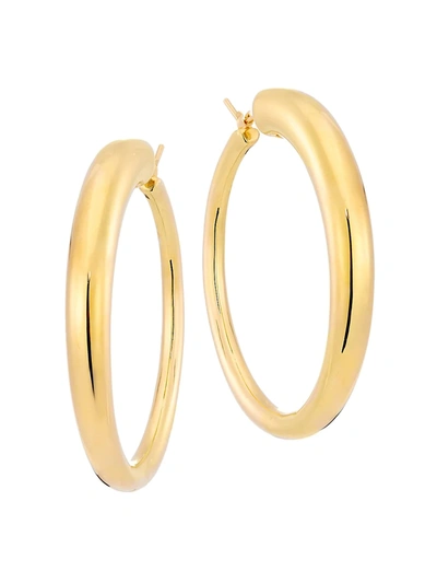 Shop Alberto Milani Millennia 18k Gold Graduated Hoop Earrings