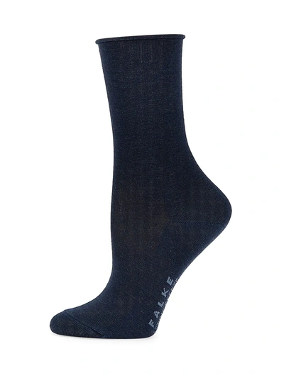 Shop Falke Women's Active Breeze Socks In Navy Blue