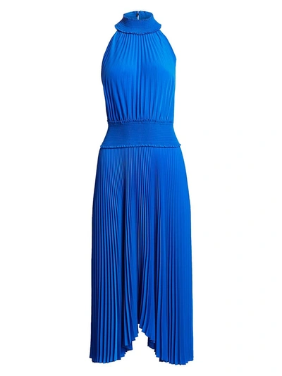 Shop A.l.c Women's Renzo B Dress In Adriatic Blue