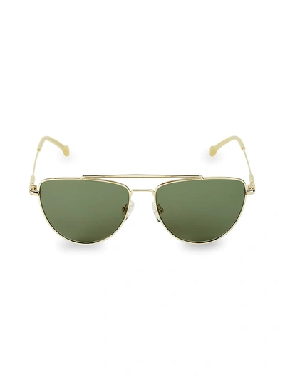 Shop Colors In Optics Women's 59mm Collins Aviator Sunglasses In Gold