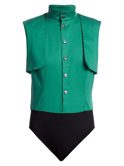 Shop Artica Arbox Women's Shirt Bodysuit In Emerald
