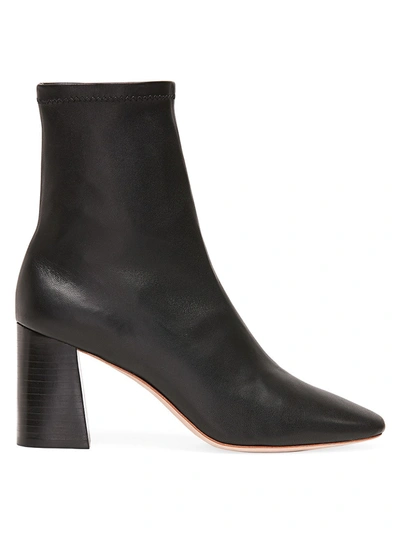 Shop Loeffler Randall Women's Elise Leather Ankle Boots In Black