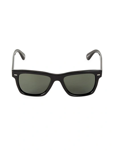 Shop Oliver Peoples Women's Oliver 54mm Wayfarer Sunglasses In Black