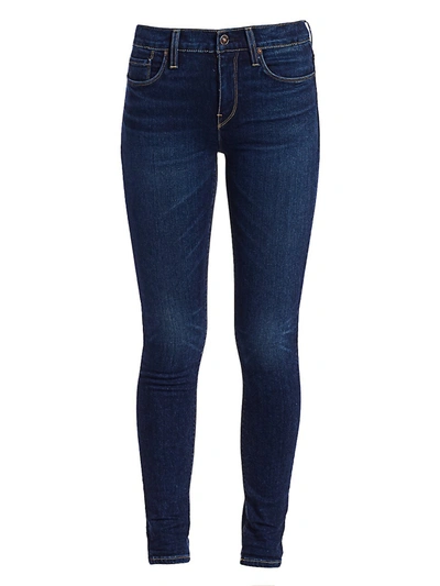 Shop Hudson Women's Nico Mid-rise Super Skinny Jeans In Obscurity