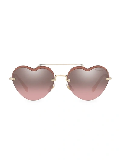 Miu miu hotsell sunglasses heart
