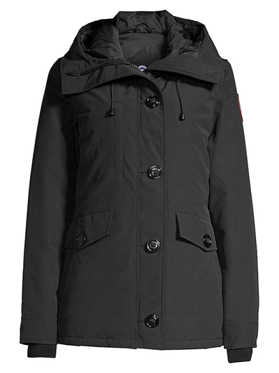 Shop Canada Goose Rideau Parka In Black