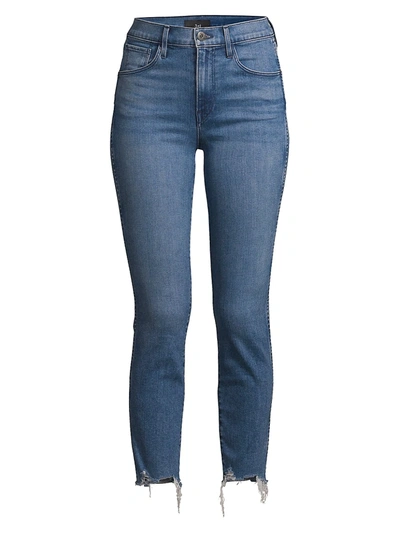 Shop 3x1 Women's W3 Authentic Mid-rise Straight-leg Cropped Jeans In Wilton