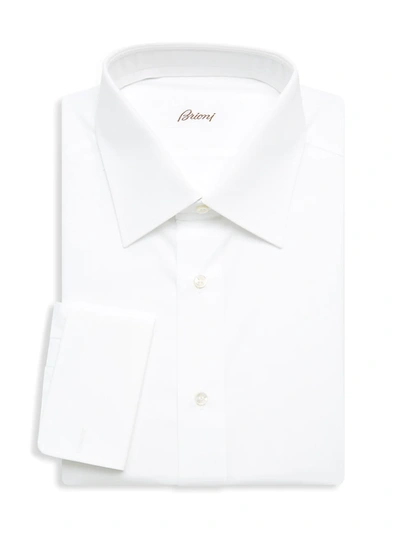 Shop Brioni U1x Dress Shirt In White