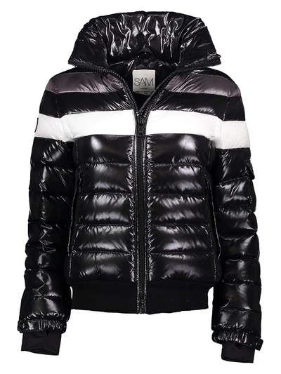 Sam. Women's Marni Puffer Jacket - Black - Size M - Jet