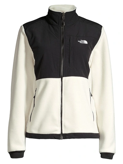 Shop The North Face Denali 2 Relax-fit Jacket In Vintage White
