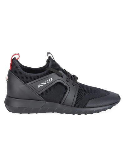 Shop Moncler Emilien Sneakers In Black