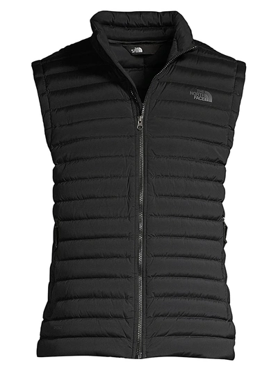 Shop The North Face Packable Stretch Down Vest In Black