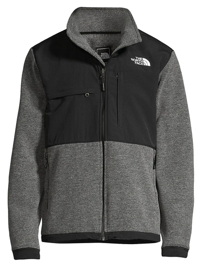 Shop The North Face Icon Styles Denali 2 Fleece Jacket In Charcoal Grey