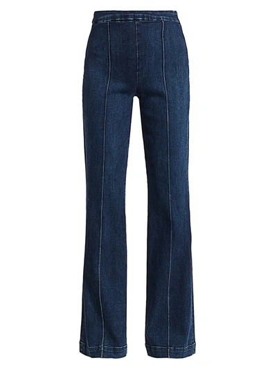 Shop Alice And Olivia Women's Jalisa High-rise Wide-leg Jeans In Go For It