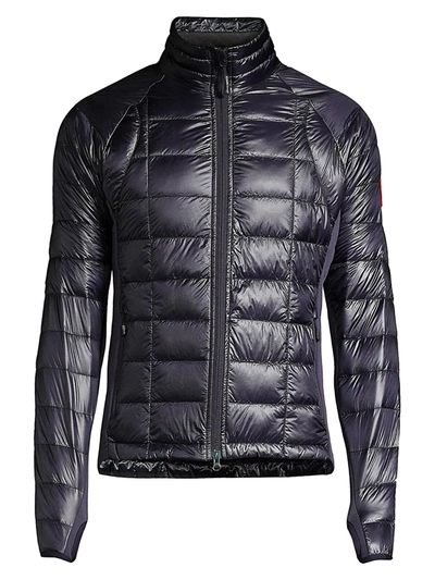 Shop Canada Goose Men's Hybridge Lite Jacket In Navy