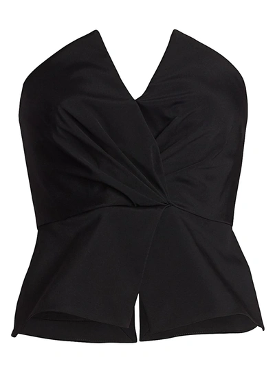 Shop A.l.c Women's Farrah Bustier Top In Black