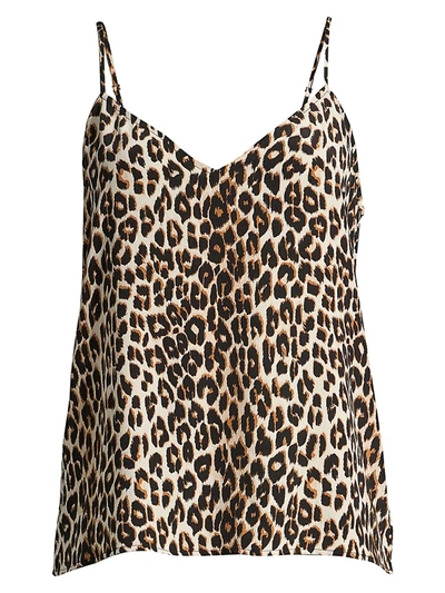 Shop Equipment Women's Layla Leopard-print Camisole Top In Eq Natural