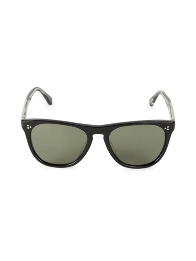 Shop Oliver Peoples Women's Daddy B. 55mm Square Sunglasses In Black