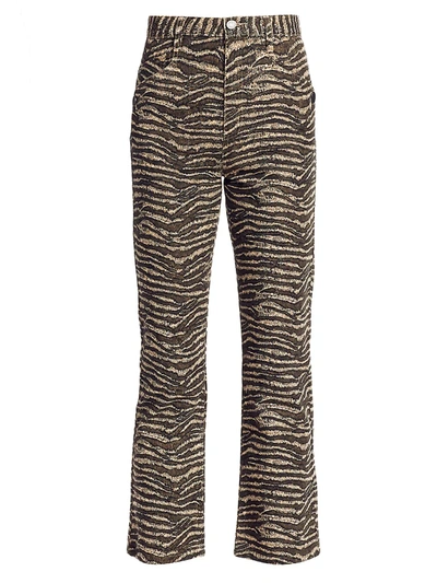Shop Joie Sharma Animal Print Ankle Pants In Biscotti