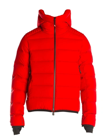 Shop Moncler Grenoble Down Puffer Jacket In Red