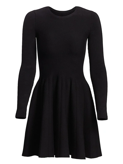 Shop Alexander Wang Shortrowed Dress In Black