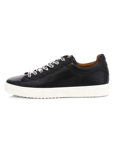 Shop See By Chloé Essie Leather Sneakers In Black